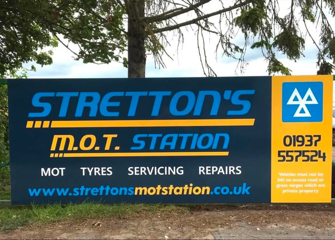 Stretton's MOT Station garage, Church Fenton